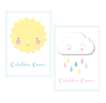 Stickers rect. gdes. Baby Sky 16u Pers